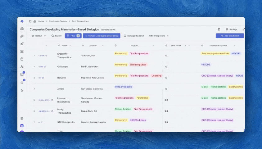 Commercial Intelligence Workflow Demo